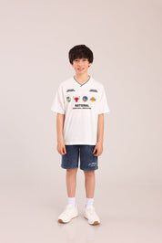 FOX בנים מכנסיים קצרים מכנסי פוטר קל NBA מכנסי פוטר קל NBA