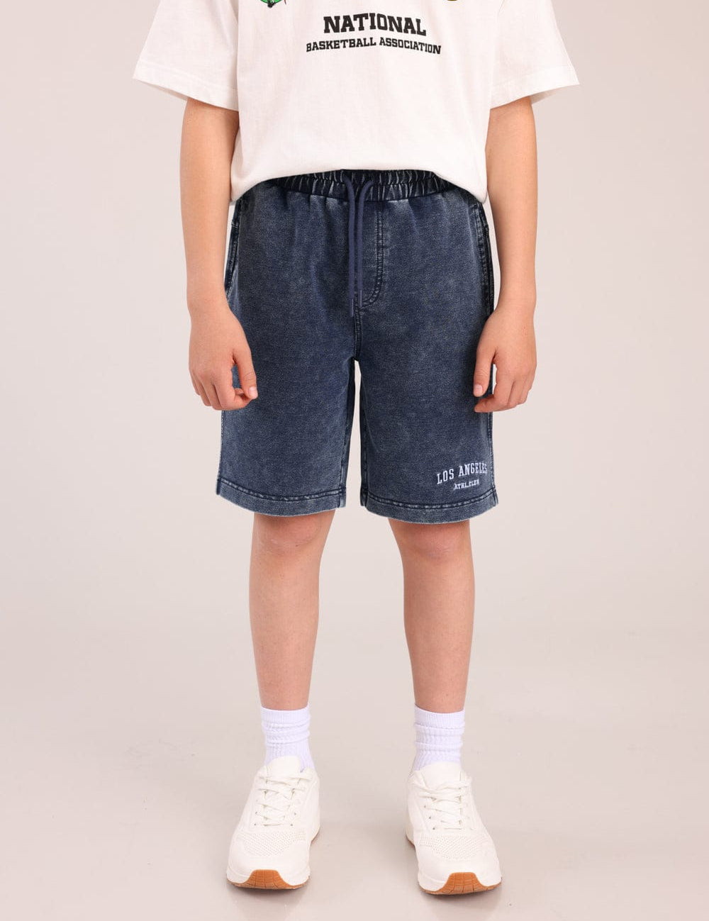 FOX בנים מכנסיים קצרים מכנסי פוטר קל NBA מכנסי פוטר קל NBA