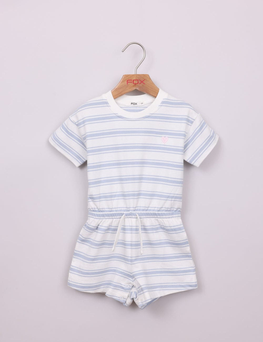 FOX תינוקות בנות אחר אוברול עם פסים אוברול עם פסים