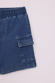 FOX תינוקות בנים מכנסיים קצרים מכנסי ג'ינס קצרים מכנסי ג'ינס קצרים