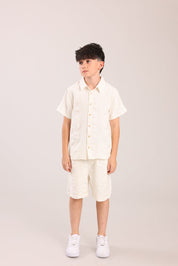 FOX בנים מכנסיים מכנסי ברמודה מכנסי ברמודה