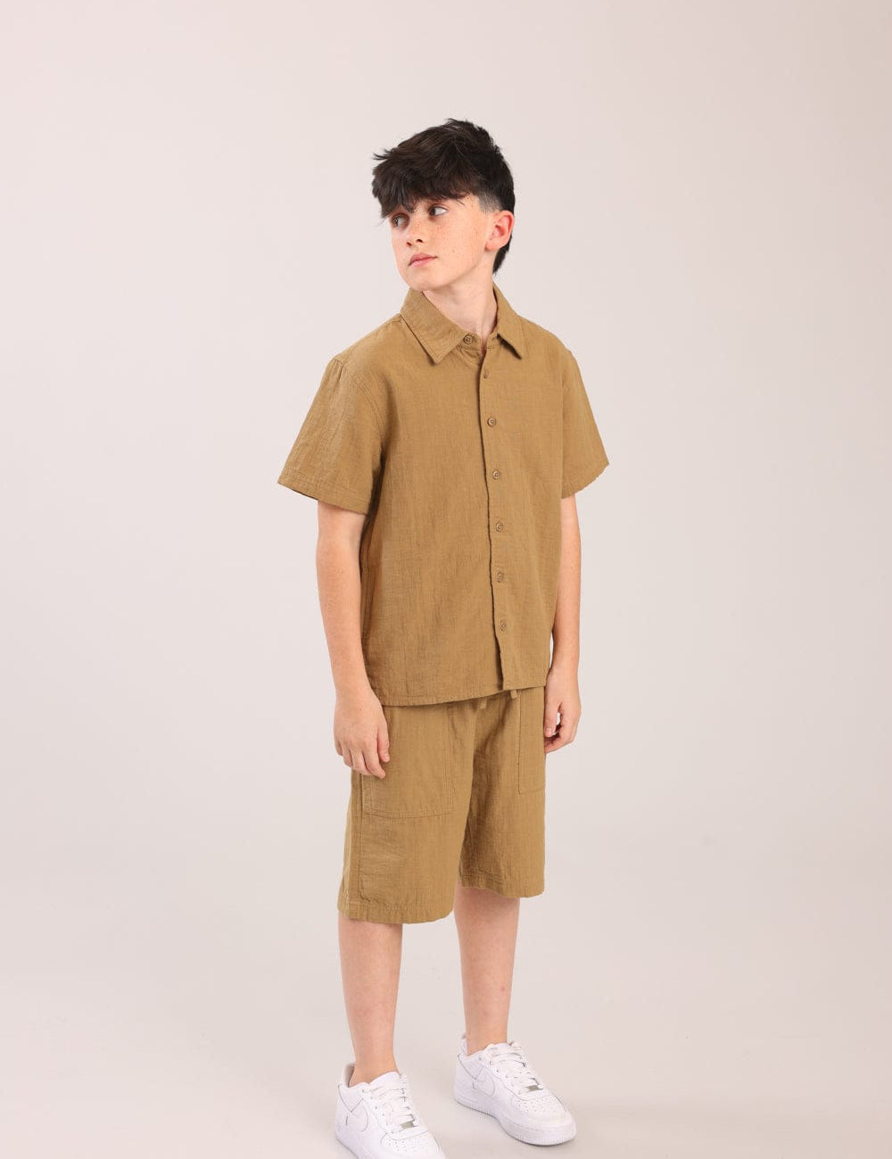 FOX בנים מכנסיים מכנסי ברמודה מכנסי ברמודה