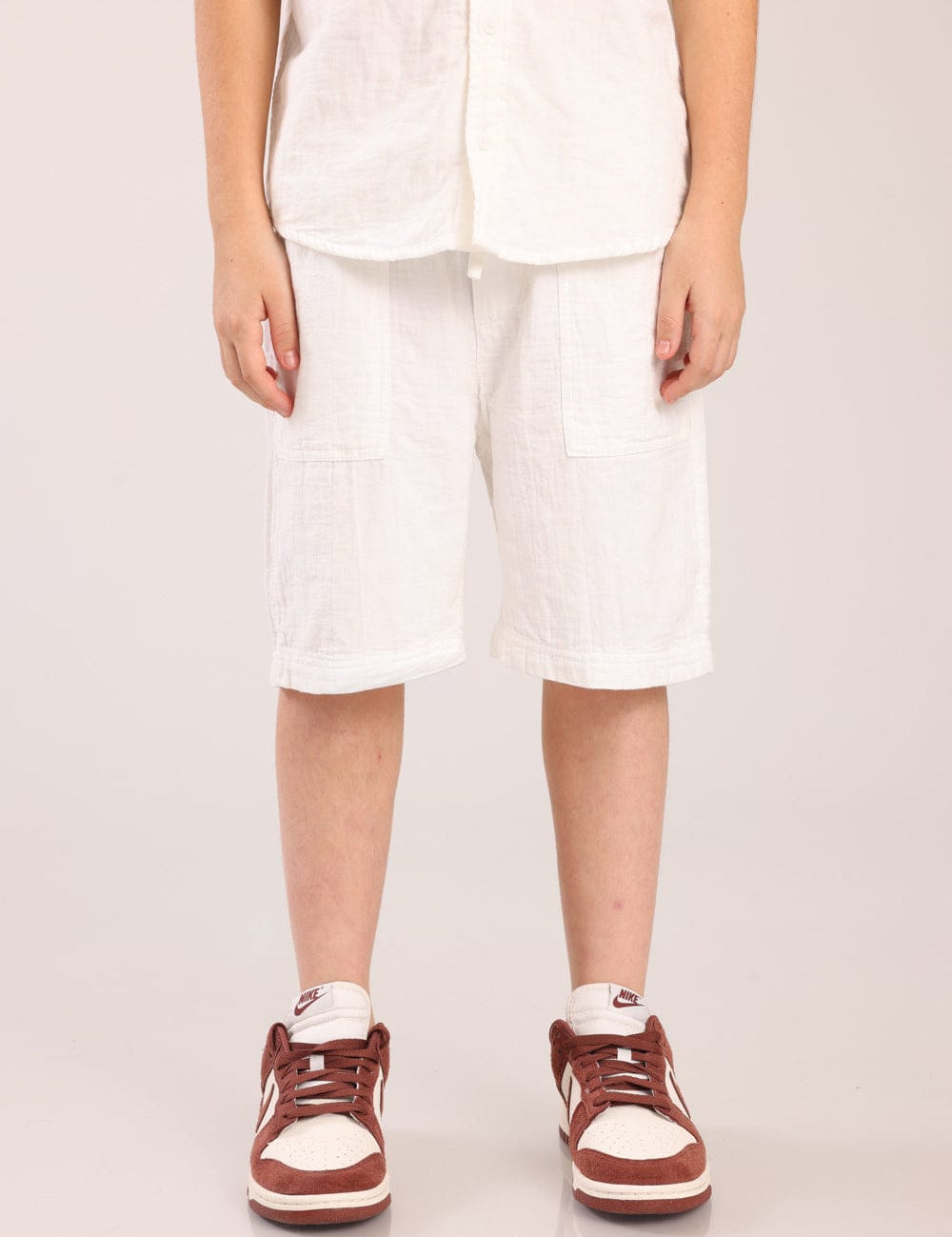 FOX בנים מכנסיים מכנסי ברמודה מכנסי ברמודה