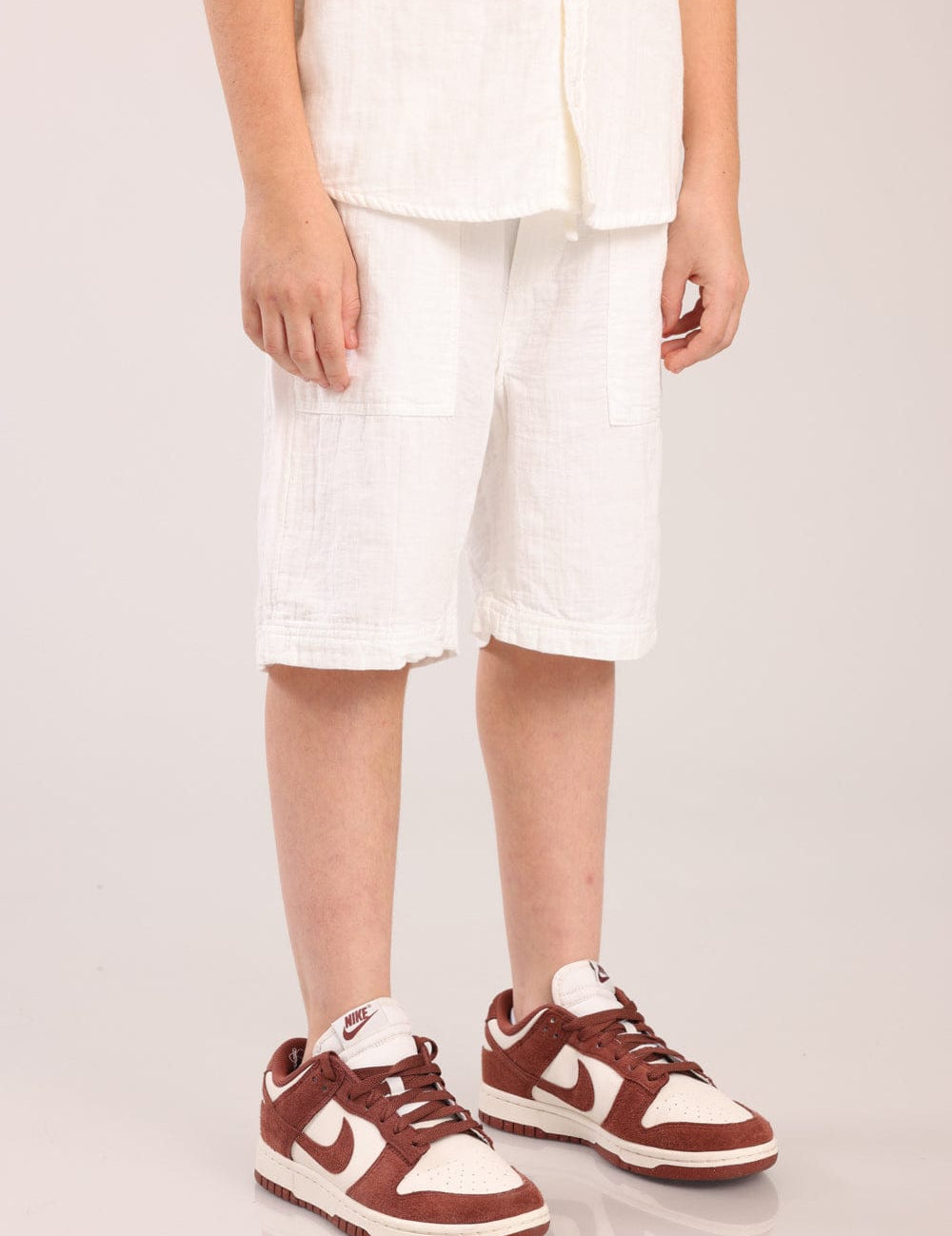 FOX בנים מכנסיים מכנסי ברמודה מכנסי ברמודה