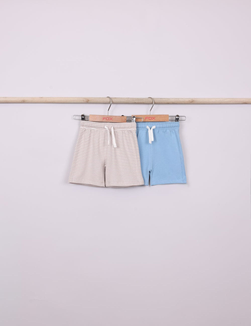 FOX תינוקות בנים מכנסיים 2 מכנסי ברמודה קצרים 2 מכנסי ברמודה קצרים