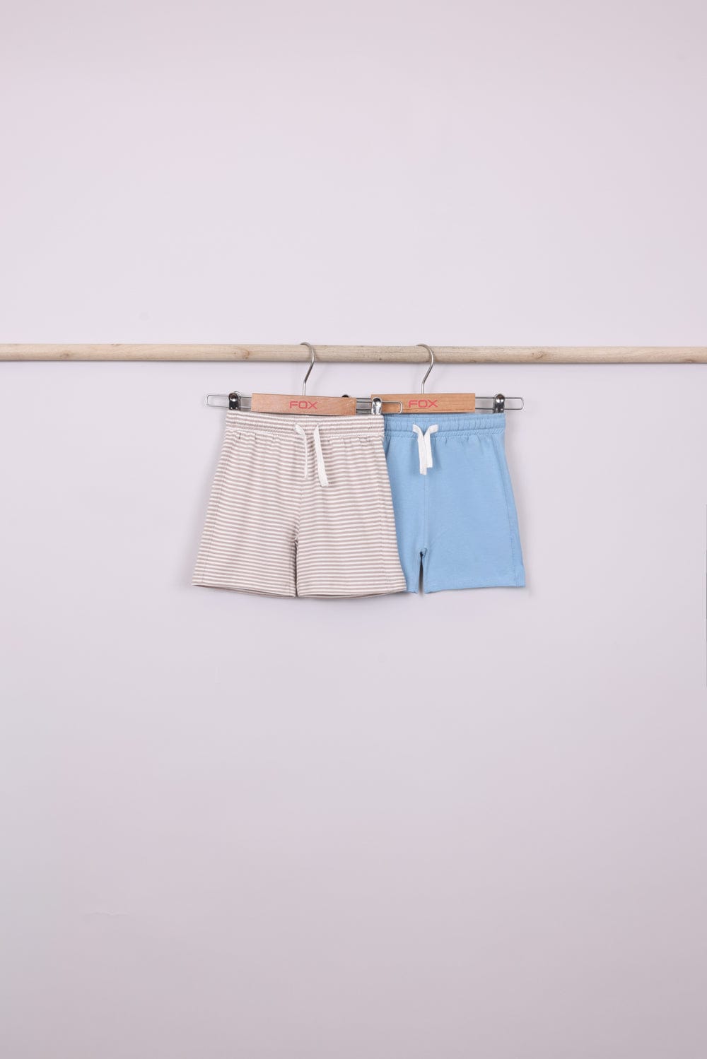 FOX תינוקות בנים מכנסיים 2 מכנסי ברמודה קצרים 2 מכנסי ברמודה קצרים