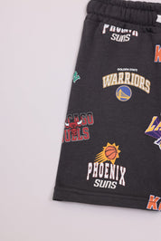 FOX תינוקות בנים מכנסיים קצרים מכנסיים ממותגים NBA מכנסיים ממותגים NBA