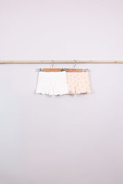 FOX תינוקות בנות מכנסיים מארז 2 מכנסיים קצרים מארז 2 מכנסיים קצרים