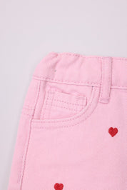 FOX תינוקות בנות מכנסיים קצרים ג'ינס קצר ג'ינס קצר