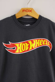 FOX תינוקות בנים חולצה HOT WHEELS חולצה ממותגת HOT WHEELS חולצה ממותגת