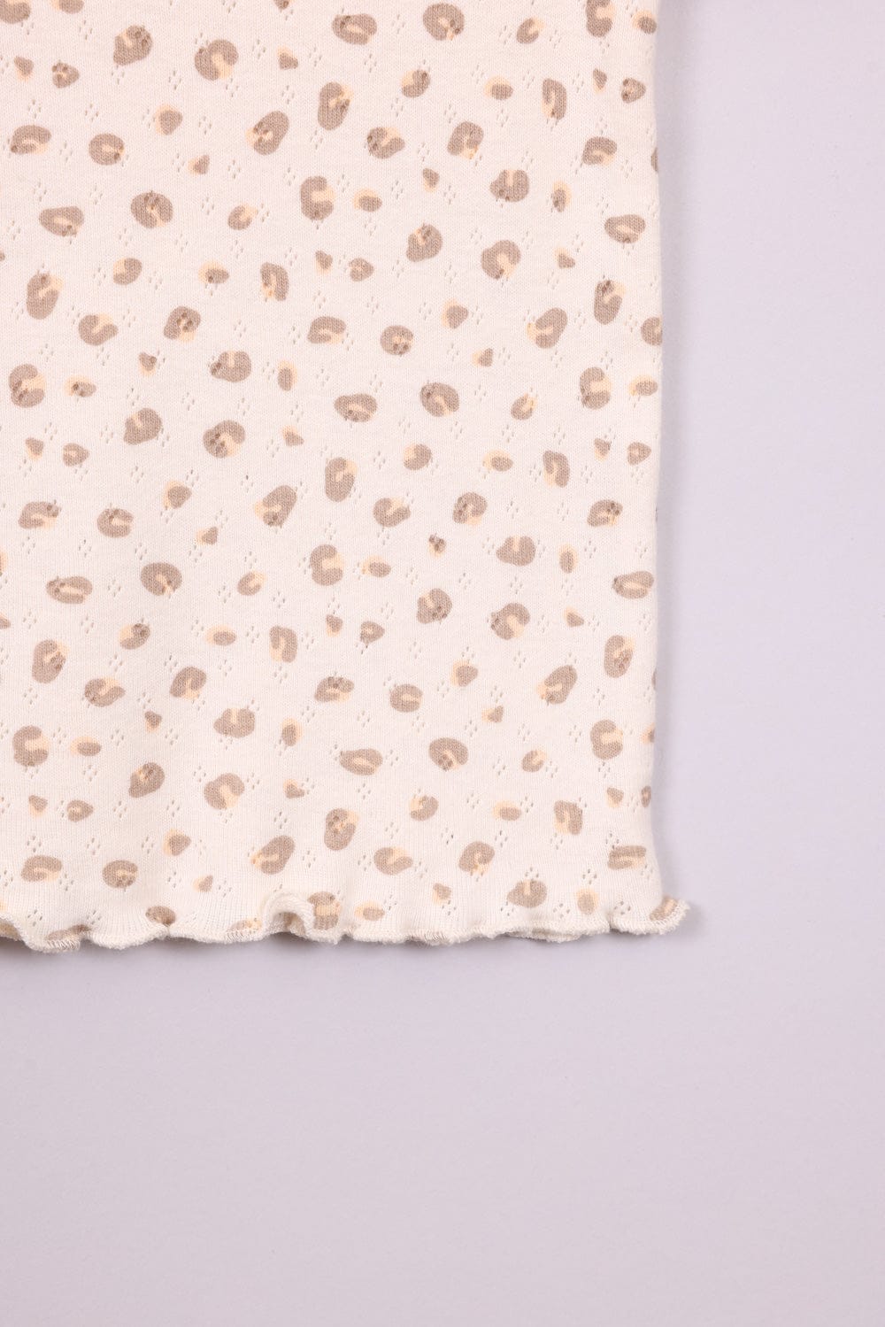 FOX תינוקות בנות חולצה חולצת ריב עם הדפס חולצת ריב עם הדפס