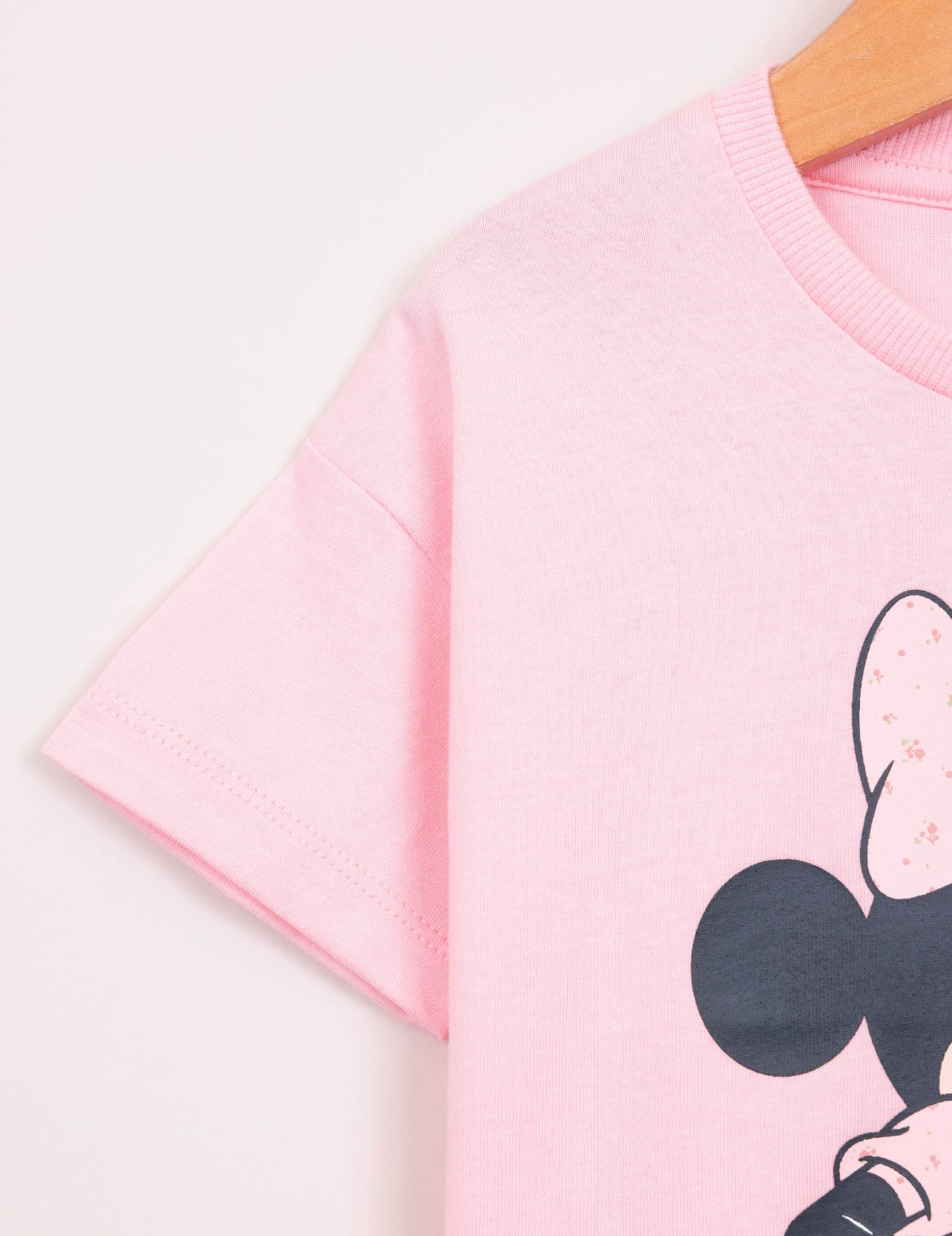 FOX תינוקות בנות חולצה מארז 2 חולצות ממותגות מיני מאוס דיסני מארז 2 חולצות ממותגות מיני מאוס דיסני