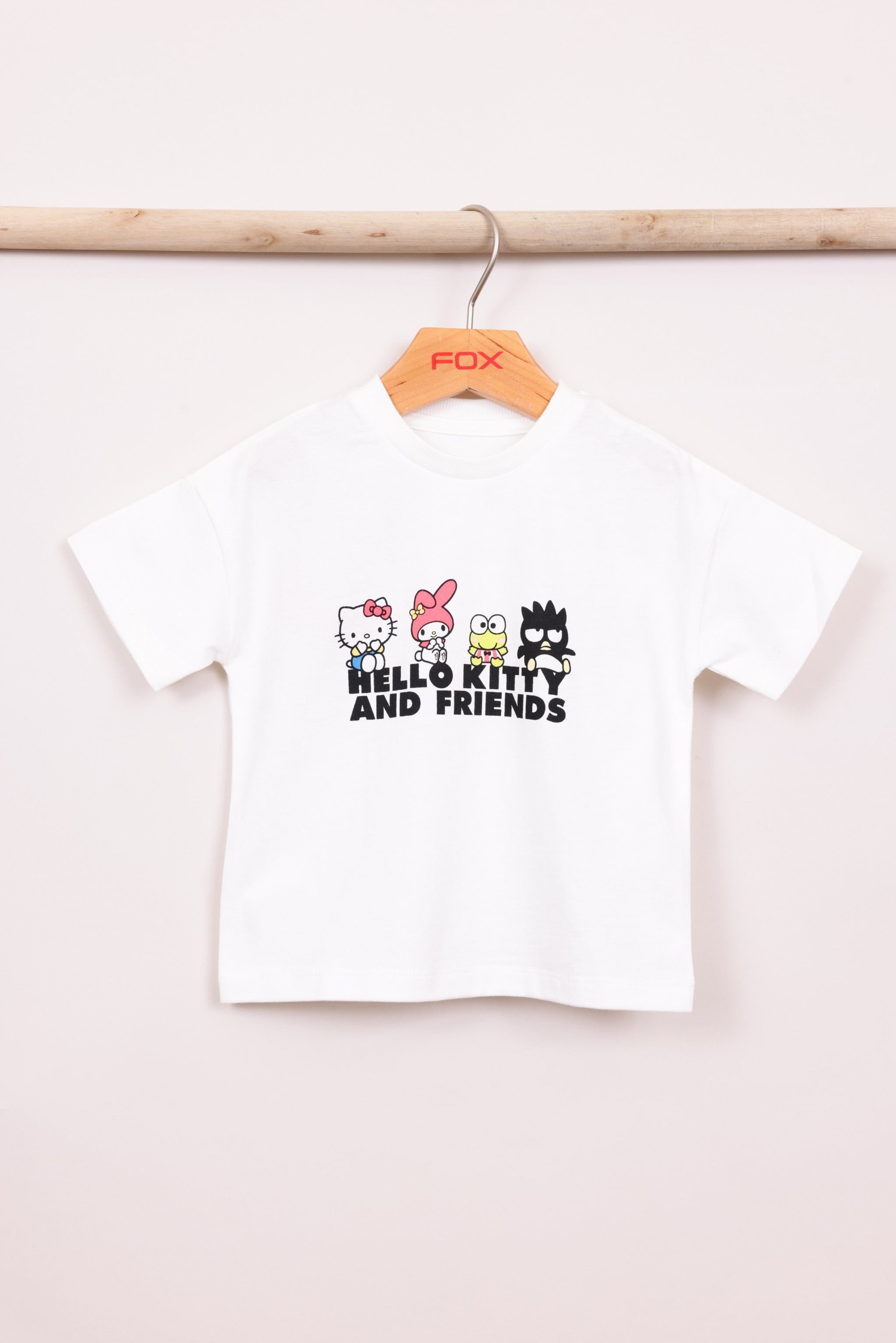 FOX תינוקות בנות חולצה מארז 2 חולצות ממותגות הלו קיטי מארז 2 חולצות ממותגות הלו קיטי