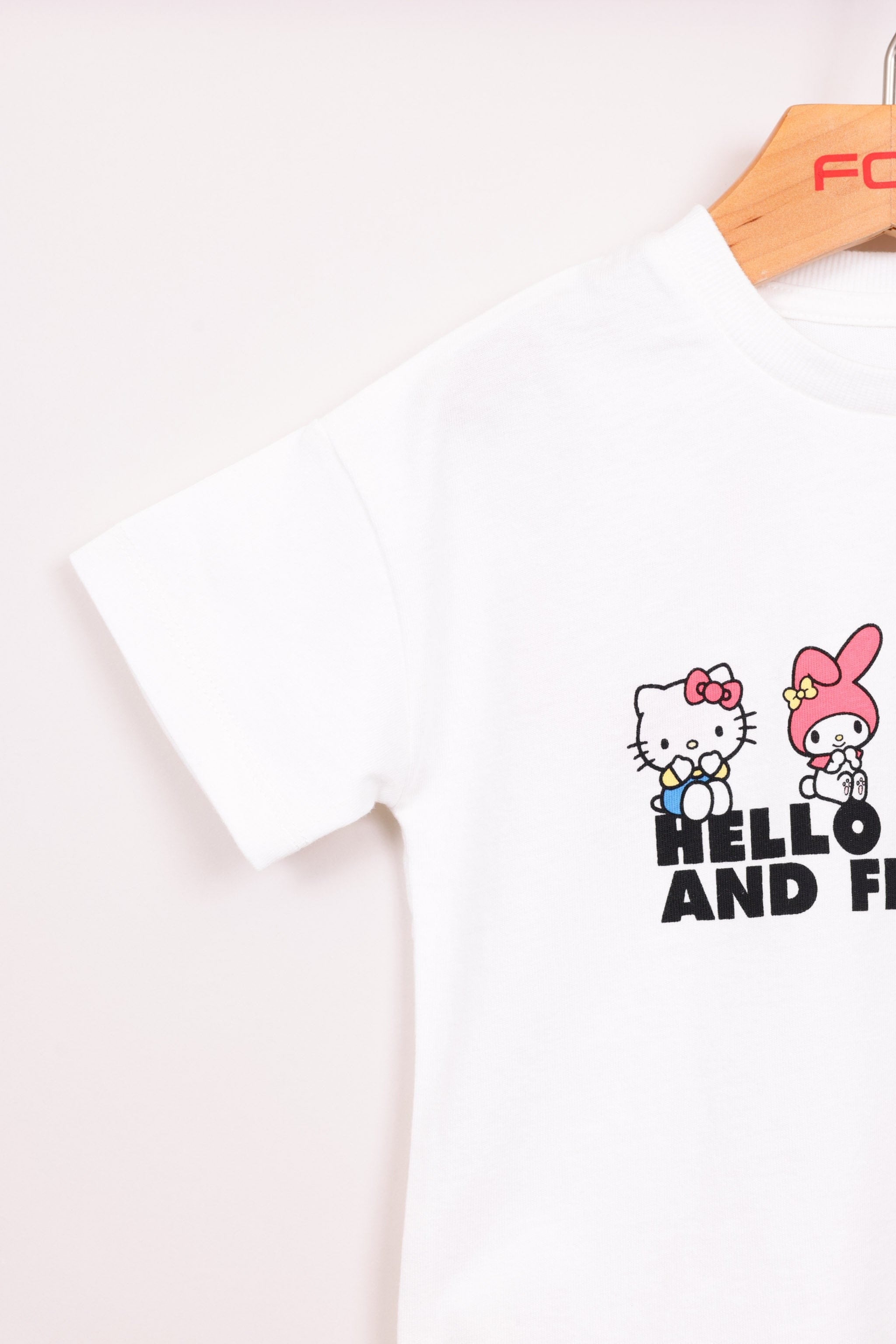 FOX תינוקות בנות חולצה מארז 2 חולצות ממותגות הלו קיטי מארז 2 חולצות ממותגות הלו קיטי