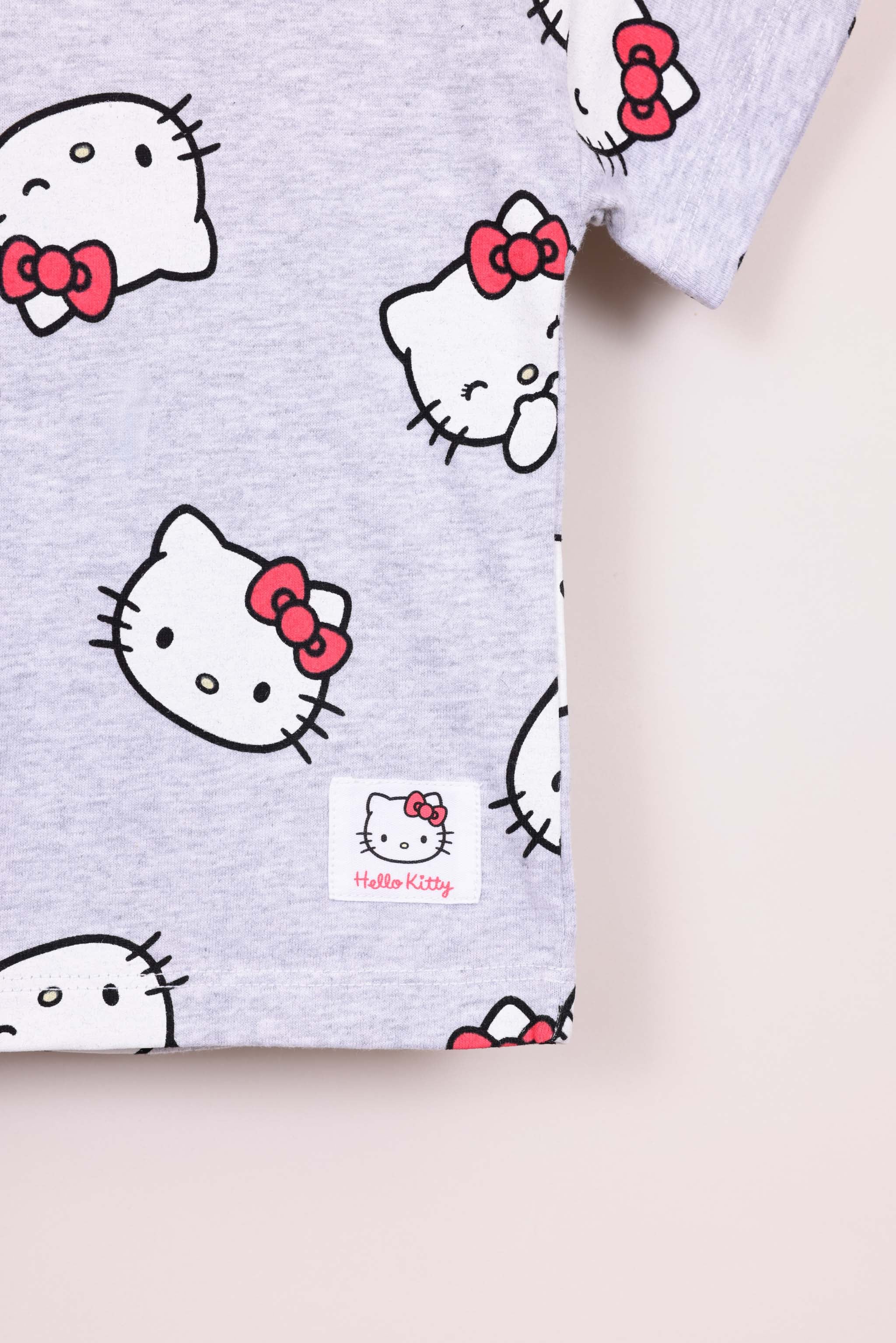 FOX תינוקות בנות חולצה מארז 2 חולצות ממותגות הלו קיטי מארז 2 חולצות ממותגות הלו קיטי