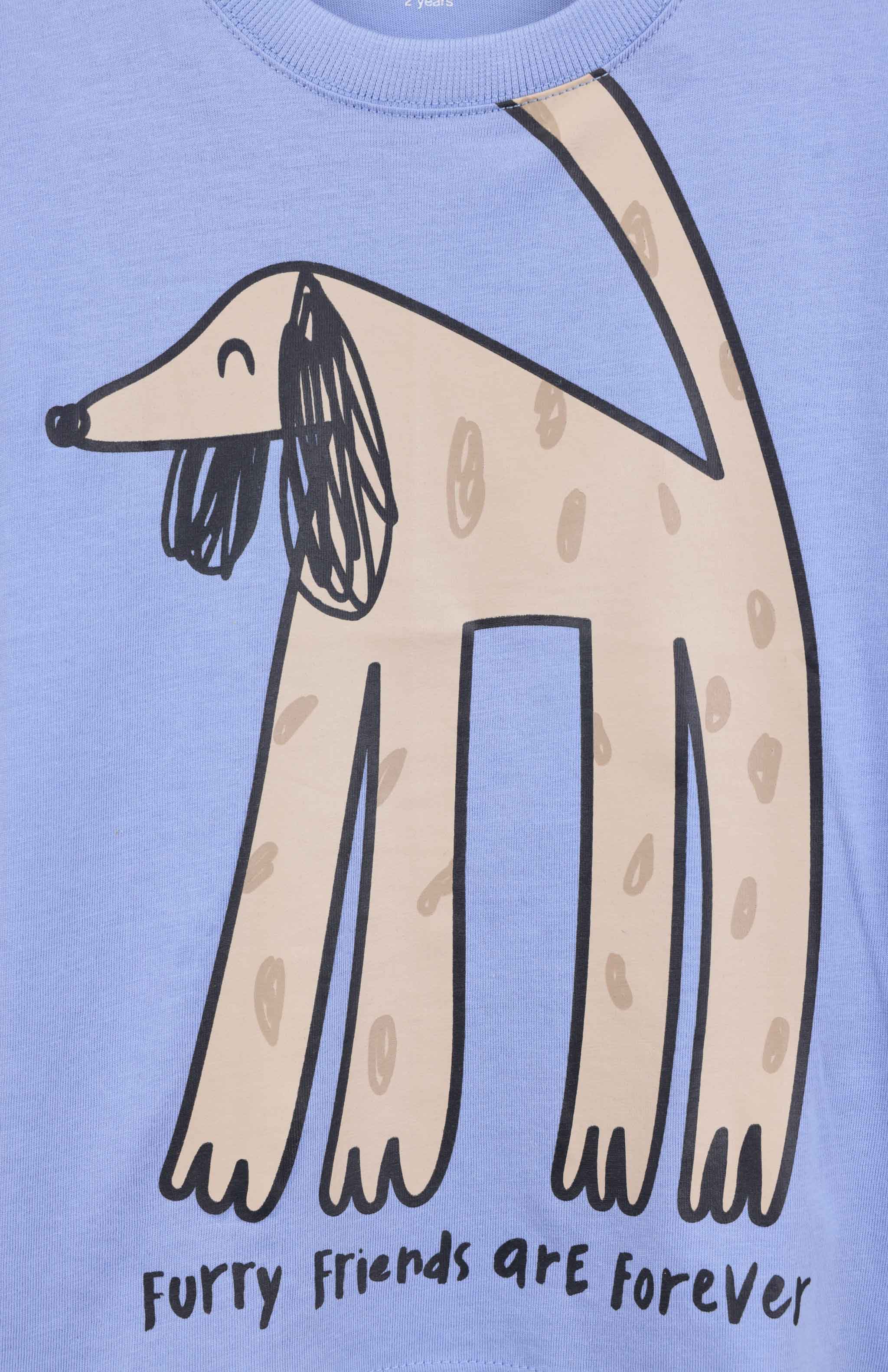 FOX FOX חולצה חולצה עם דפוס חולצה עם דפוס