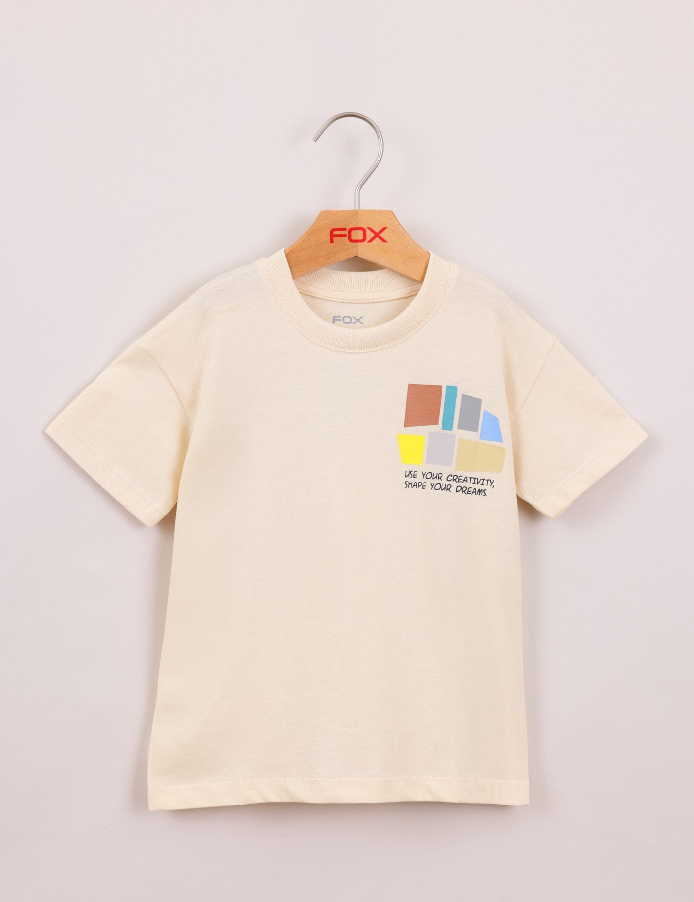 FOX FOX חולצה חולצה עם דפוס חולצה עם דפוס