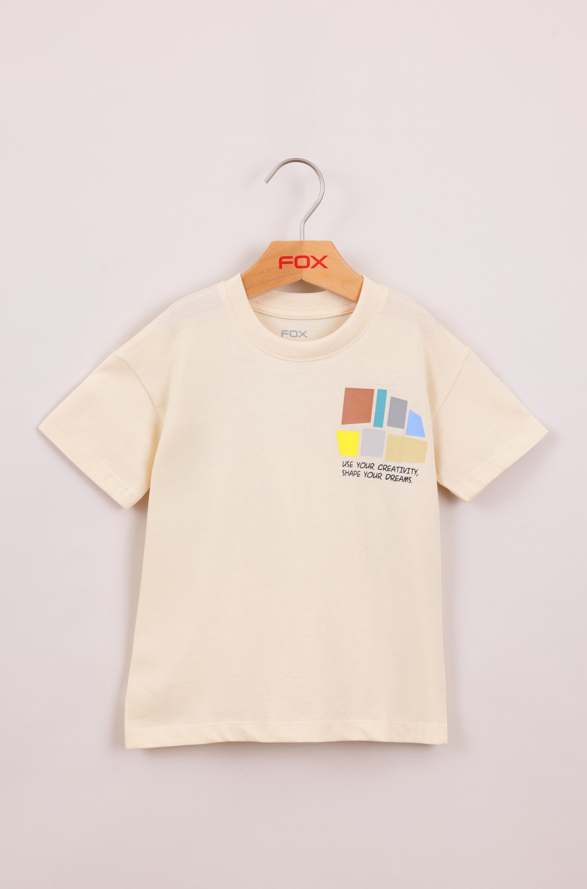 FOX FOX חולצה חולצה עם דפוס חולצה עם דפוס