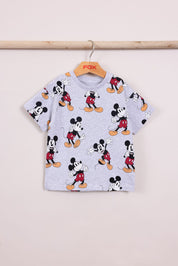 FOX תינוקות בנים חולצה מארז 2 חולצות מיקי מאוס דיסני מארז 2 חולצות מיקי מאוס דיסני