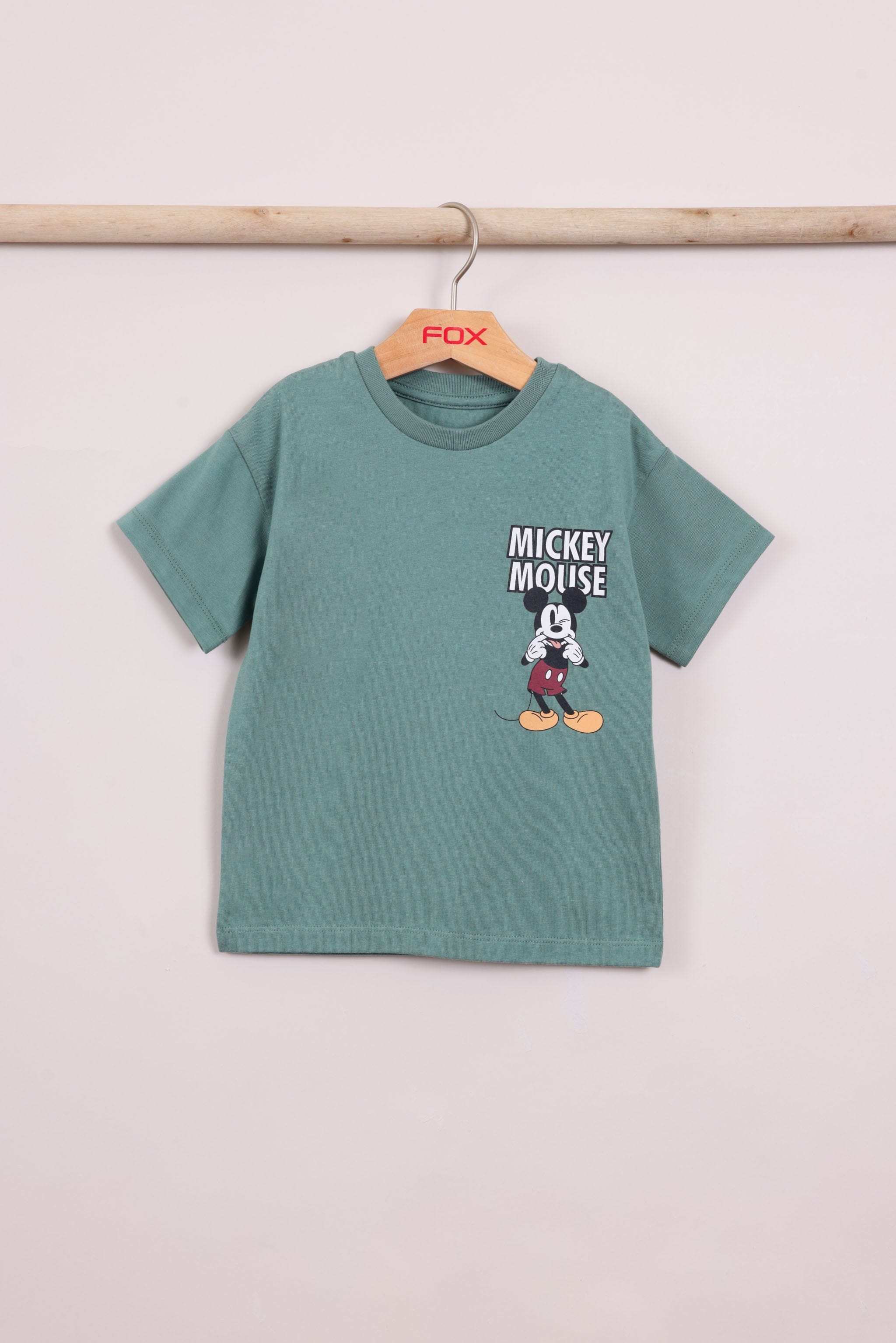 FOX תינוקות בנים חולצה מארז 2 חולצות מיקי מאוס דיסני מארז 2 חולצות מיקי מאוס דיסני
