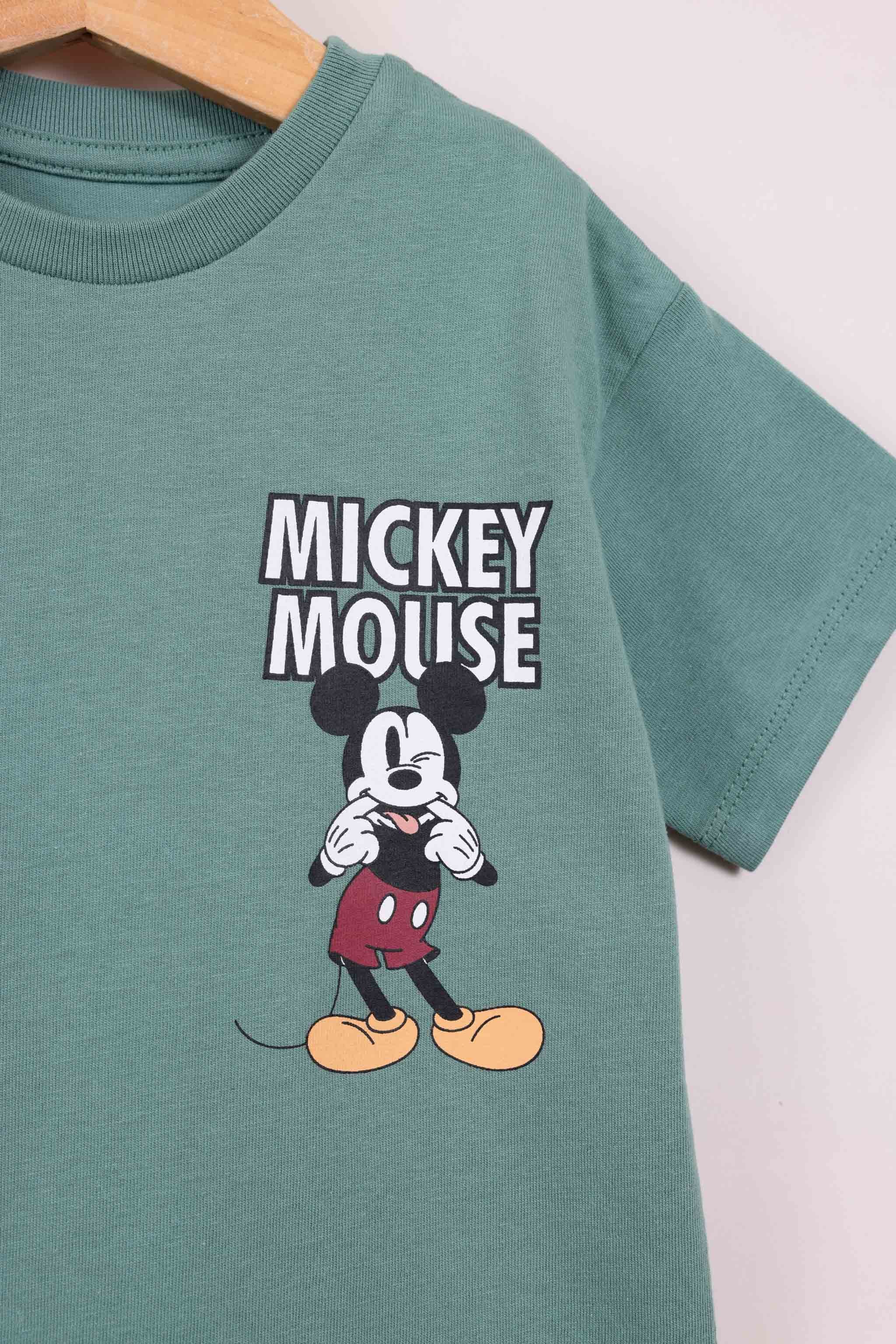 FOX תינוקות בנים חולצה מארז 2 חולצות מיקי מאוס דיסני מארז 2 חולצות מיקי מאוס דיסני