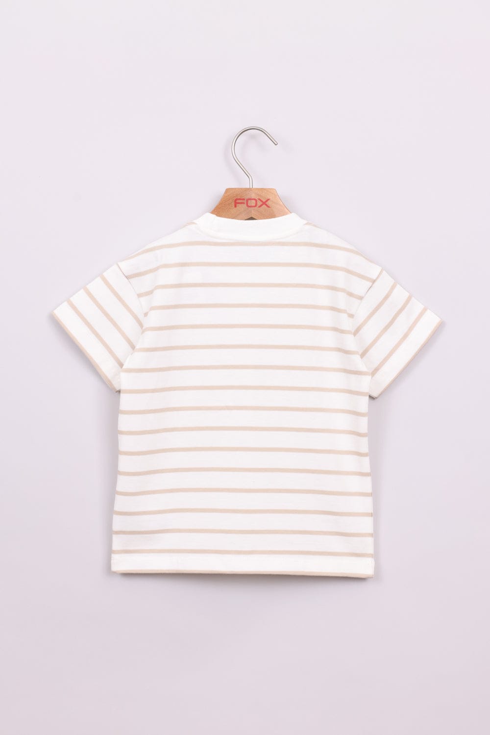 FOX תינוקות בנים חולצה חולצת פסים עם כיס חולצת פסים עם כיס