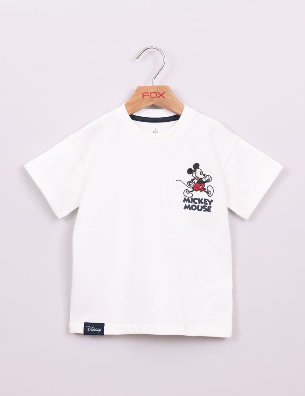 FOX תינוקות בנים חולצה חולצה ממותגת מיקי מאוס דיסני חולצה ממותגת מיקי מאוס דיסני