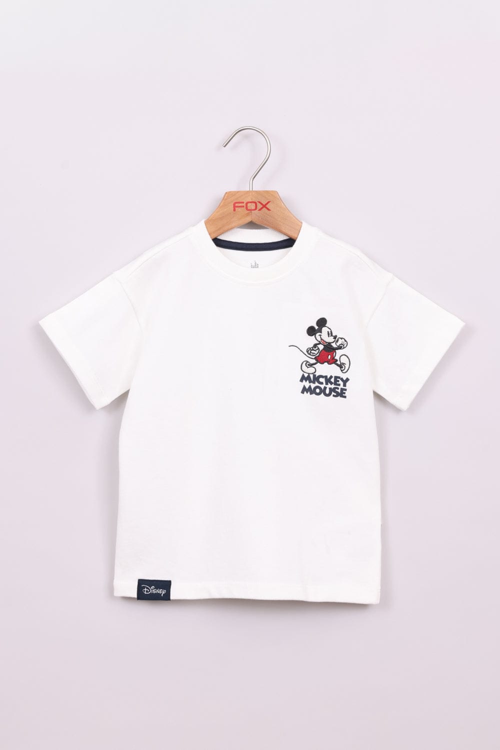 FOX תינוקות בנים חולצה חולצה ממותגת מיקי מאוס דיסני חולצה ממותגת מיקי מאוס דיסני