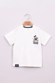 FOX תינוקות בנים חולצה חולצה ממותגת מיקי מאוס דיסני חולצה ממותגת מיקי מאוס דיסני