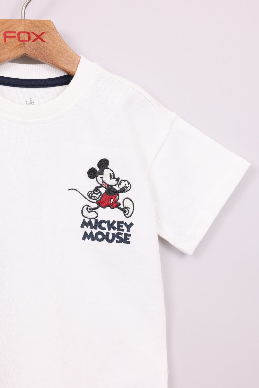 FOX תינוקות בנים חולצה חולצה ממותגת מיקי מאוס דיסני חולצה ממותגת מיקי מאוס דיסני