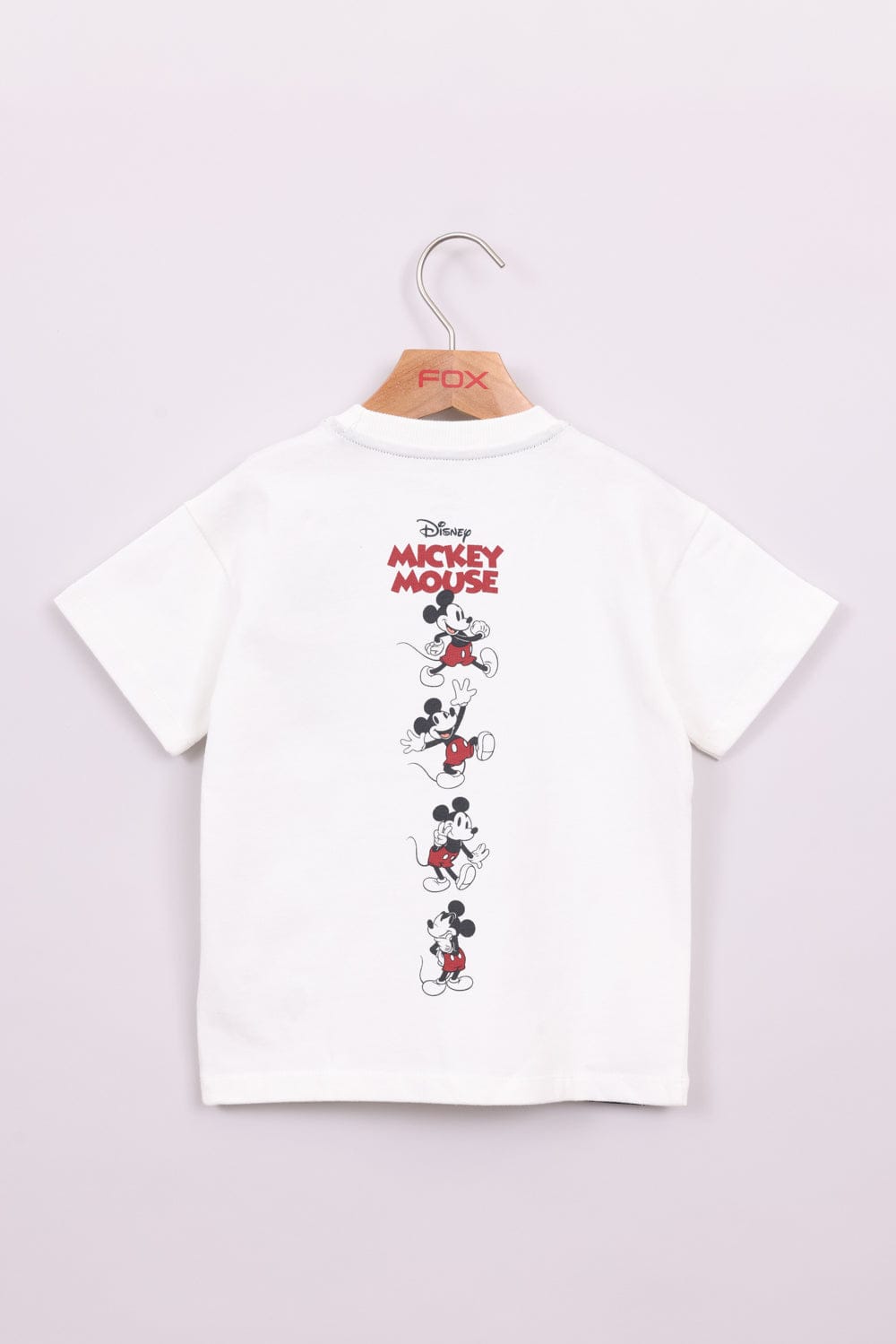 FOX תינוקות בנים חולצה חולצה ממותגת מיקי מאוס דיסני חולצה ממותגת מיקי מאוס דיסני