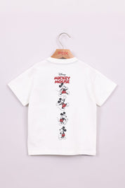 FOX תינוקות בנים חולצה חולצה ממותגת מיקי מאוס דיסני חולצה ממותגת מיקי מאוס דיסני