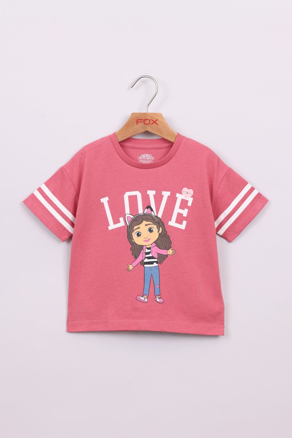 FOX תינוקות בנות חולצה חולצה ממותגת ב.הבובות של גבי חולצה ממותגת ב.הבובות של גבי