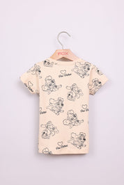 FOX תינוקות בנות חולצה חולצה ממותגת מפרץ ההרפתקאות חולצה ממותגת מפרץ ההרפתקאות