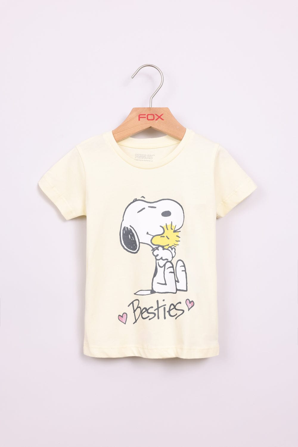 FOX תינוקות בנות חולצה חולצה ממותגת סנופי חולצה ממותגת סנופי