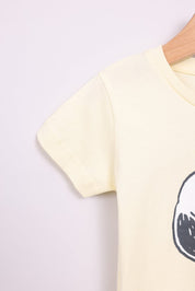 FOX תינוקות בנות חולצה חולצה ממותגת סנופי חולצה ממותגת סנופי