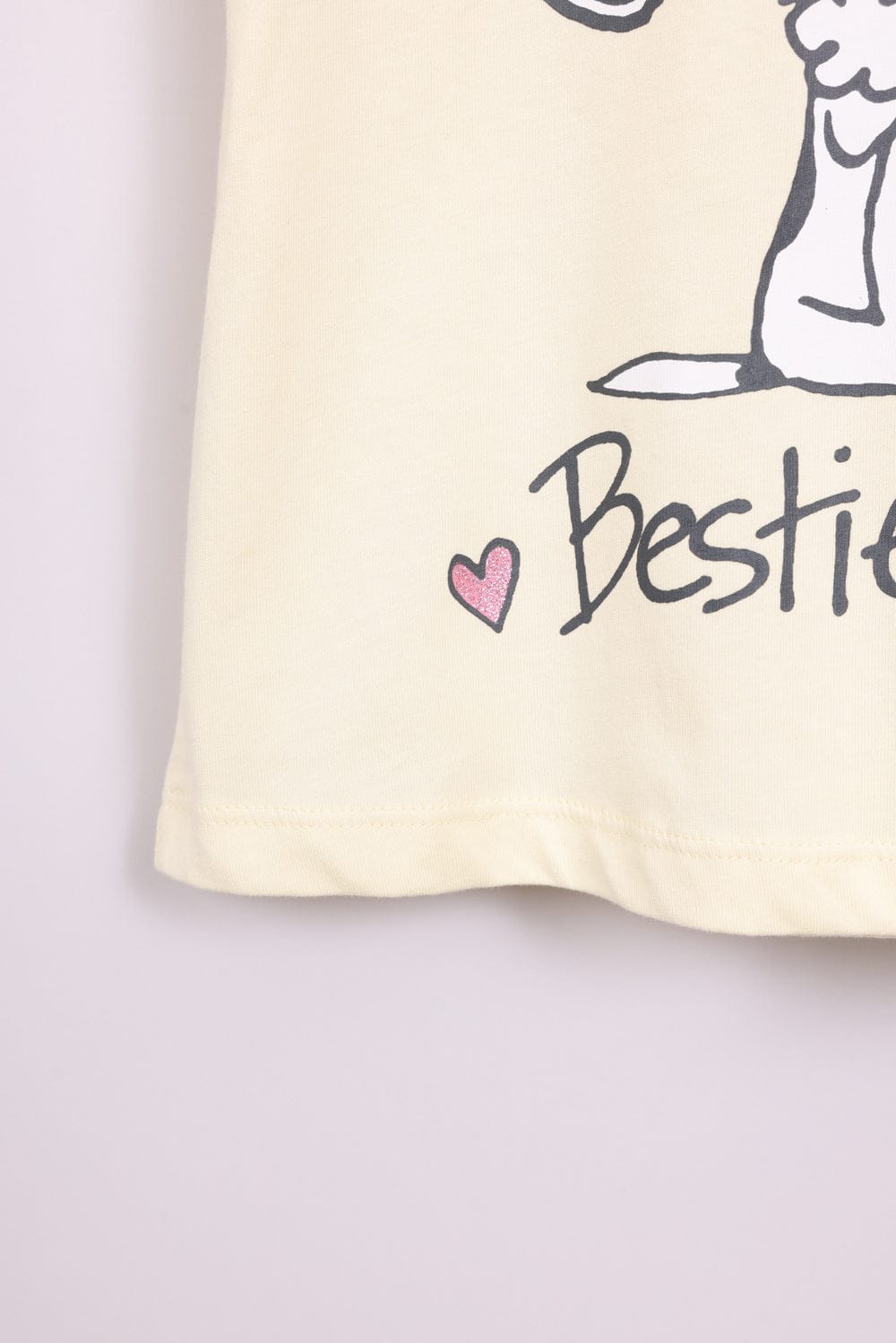 FOX תינוקות בנות חולצה חולצה ממותגת סנופי חולצה ממותגת סנופי