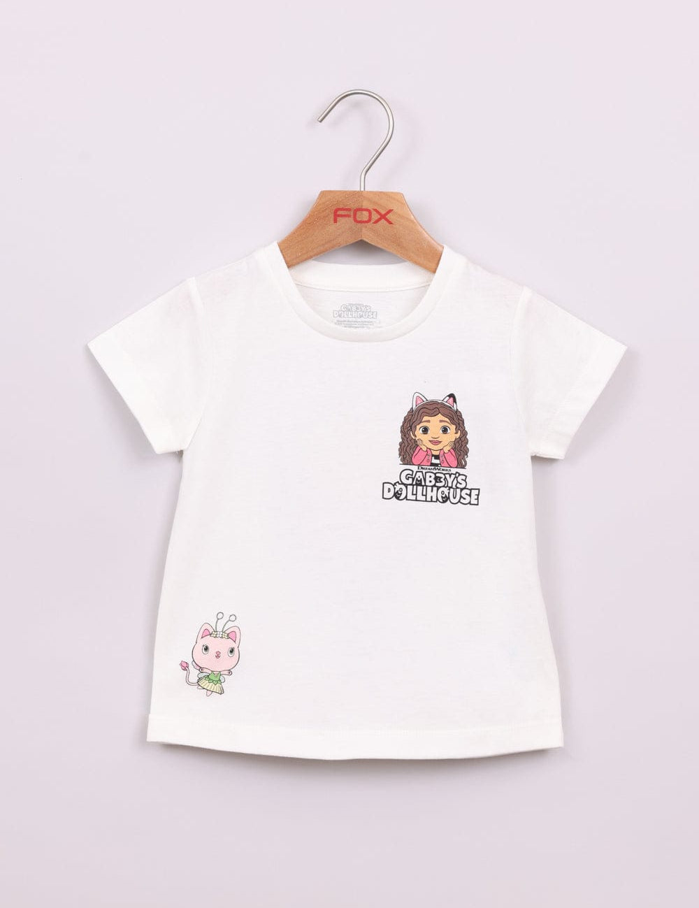 FOX תינוקות בנות חולצה חולצה ממותגת ב.הבובות של גבי חולצה ממותגת ב.הבובות של גבי