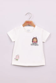 FOX תינוקות בנות חולצה חולצה ממותגת ב.הבובות של גבי חולצה ממותגת ב.הבובות של גבי