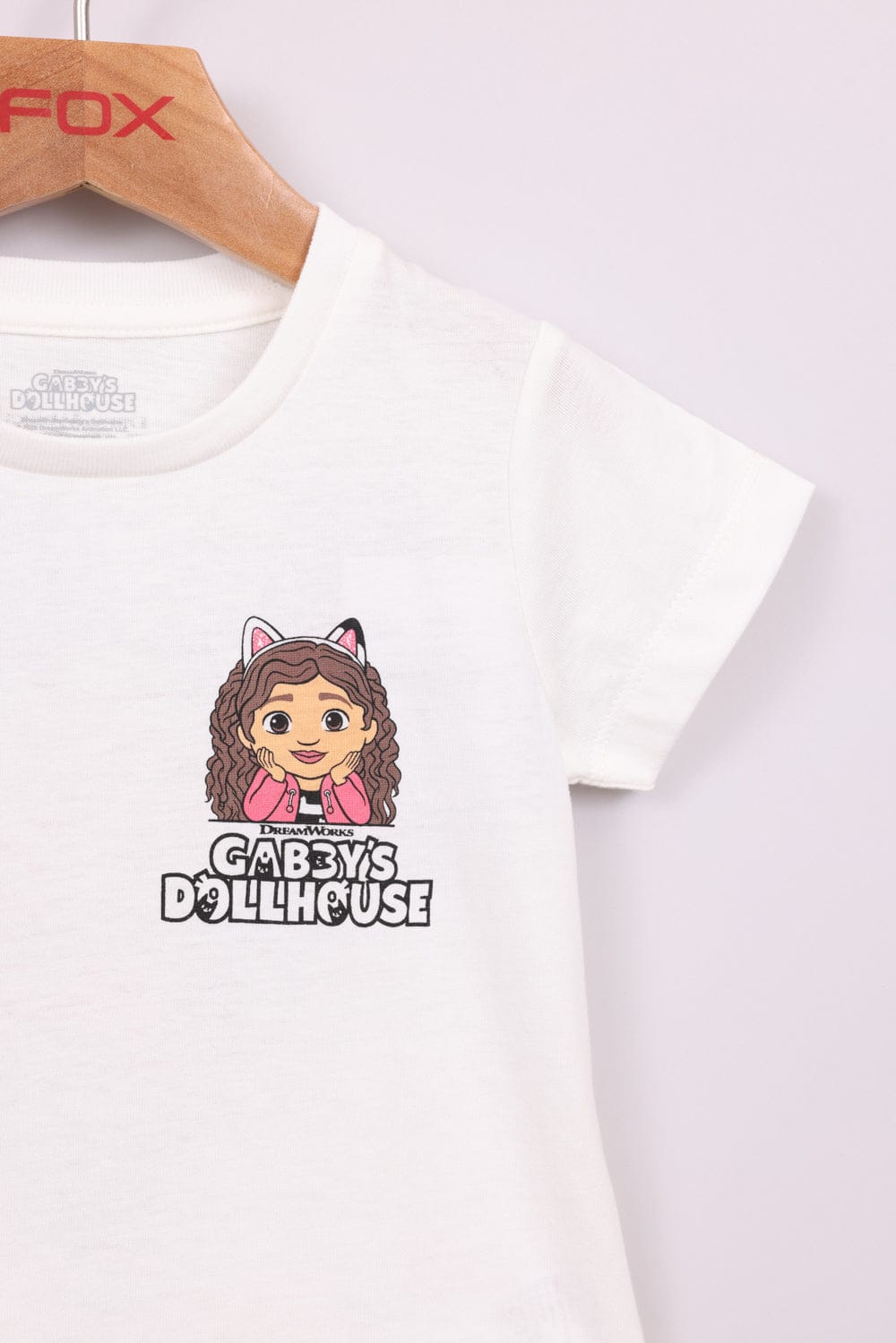 FOX תינוקות בנות חולצה חולצה ממותגת ב.הבובות של גבי חולצה ממותגת ב.הבובות של גבי