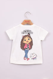 FOX תינוקות בנות חולצה חולצה ממותגת ב.הבובות של גבי חולצה ממותגת ב.הבובות של גבי