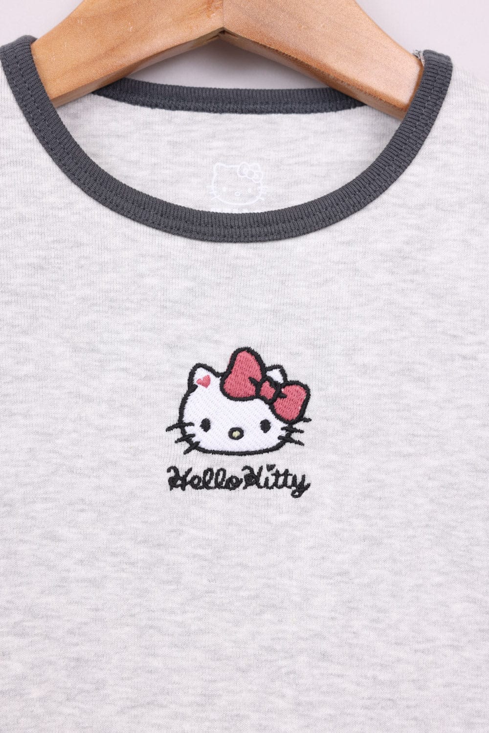 FOX תינוקות בנות חולצה חולצה ממותגת הלו קיטי חולצה ממותגת הלו קיטי