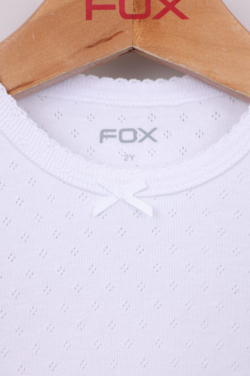 FOX תינוקות בנות חולצה קצרה חולצת פויינטל חולצת פויינטל