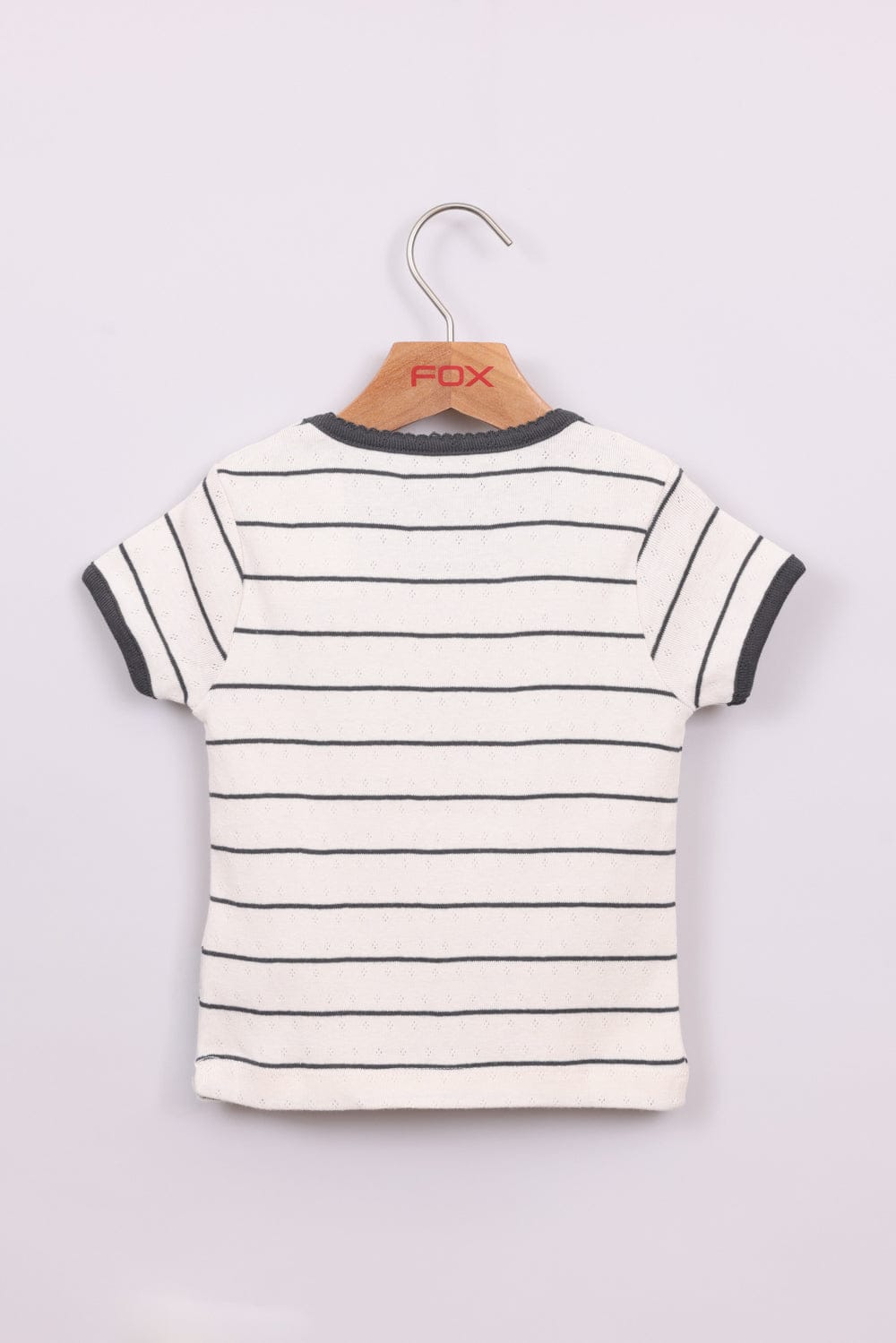 FOX תינוקות בנות חולצה חולצת פסים חולצת פסים