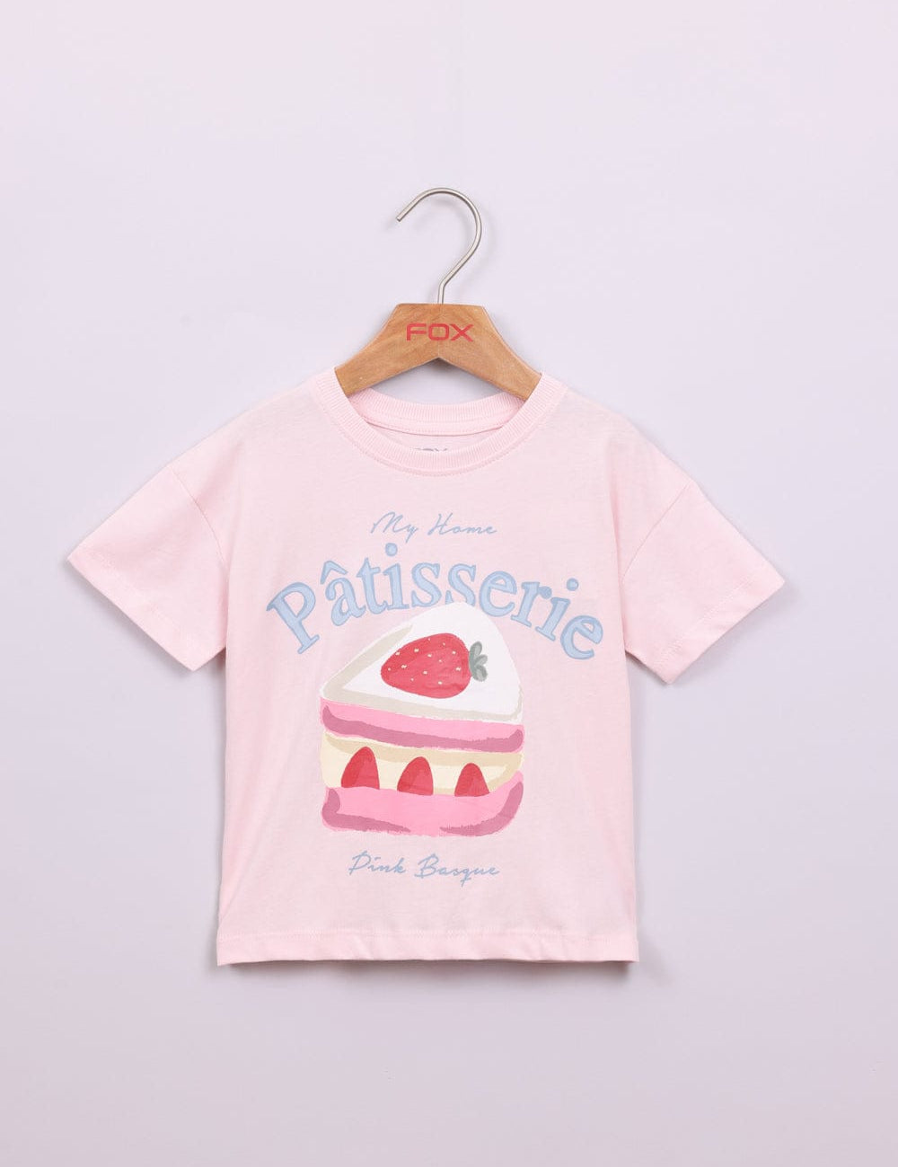 FOX תינוקות בנות חולצה חולצה עם הדפס חולצה עם הדפס