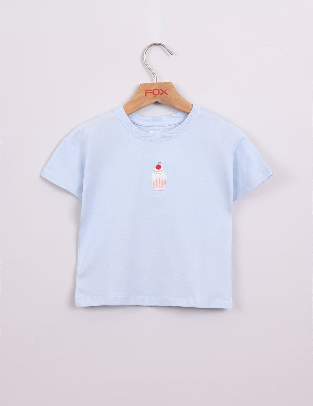 FOX תינוקות בנות חולצה חולצה עם הדפס חולצה עם הדפס