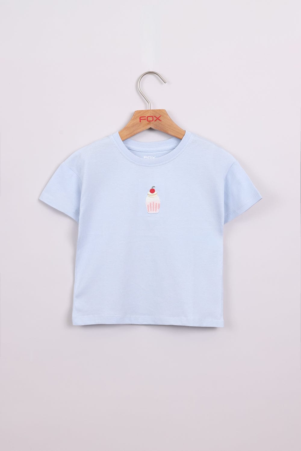 FOX תינוקות בנות חולצה חולצה עם הדפס חולצה עם הדפס