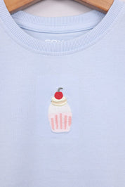 FOX תינוקות בנות חולצה חולצה עם הדפס חולצה עם הדפס