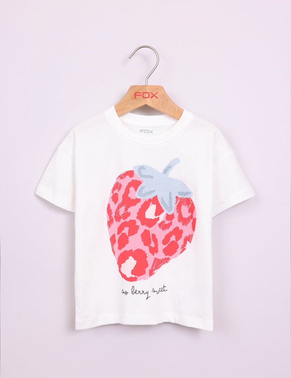 FOX תינוקות בנות חולצה חולצה עם הדפס חולצה עם הדפס