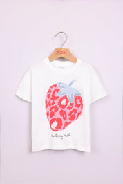 FOX תינוקות בנות חולצה חולצה עם הדפס חולצה עם הדפס